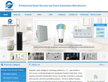 Tablet Screenshot of jxitech.com